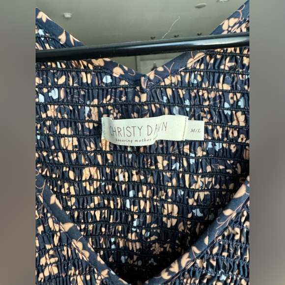 Christy Dawn Navy Anemone Basil Dress - Picture 6 of 6